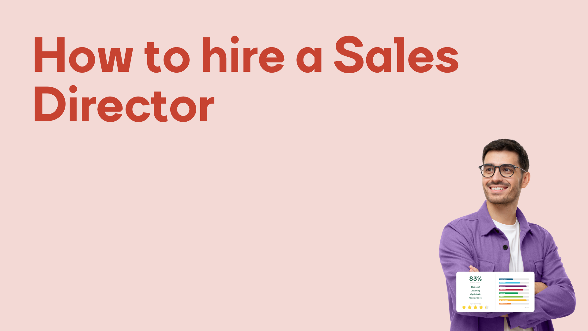 How to hire a Sales Director - Clevry