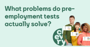 What problems do pre-employment tests actually solve